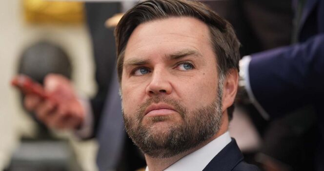 JD Vance slammed for “disgraceful” gesture on live TV