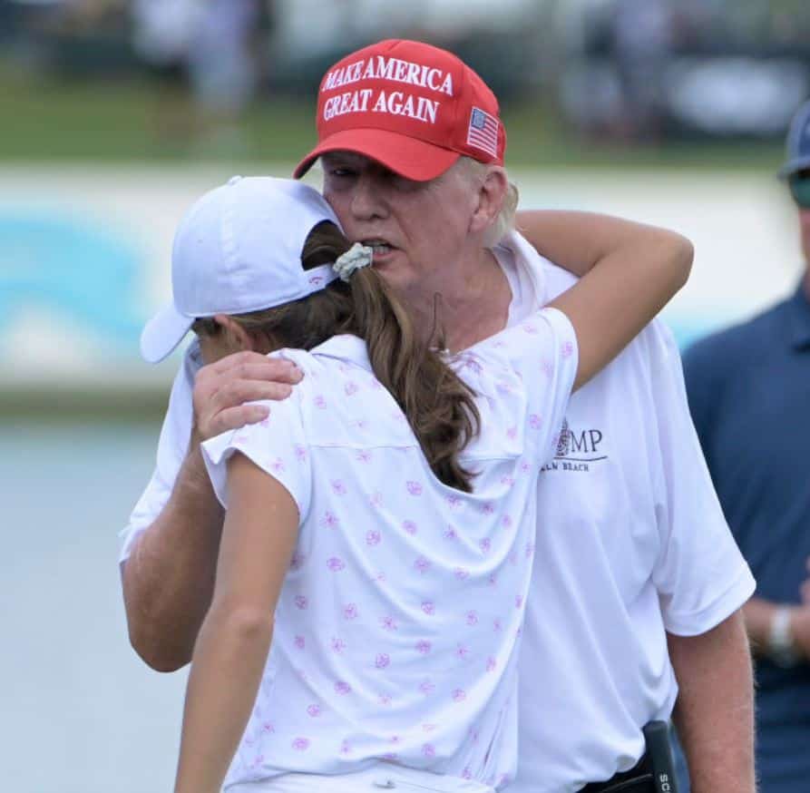 Kai Trump’s reaction after her grandpa got shot