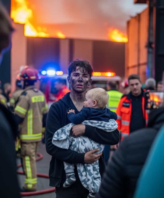 My 12-Year-Old Son Risked Everything Running Into a Burning Shed to Rescue a Child—The Very Next Day, a Strange Letter Came to Our Door.