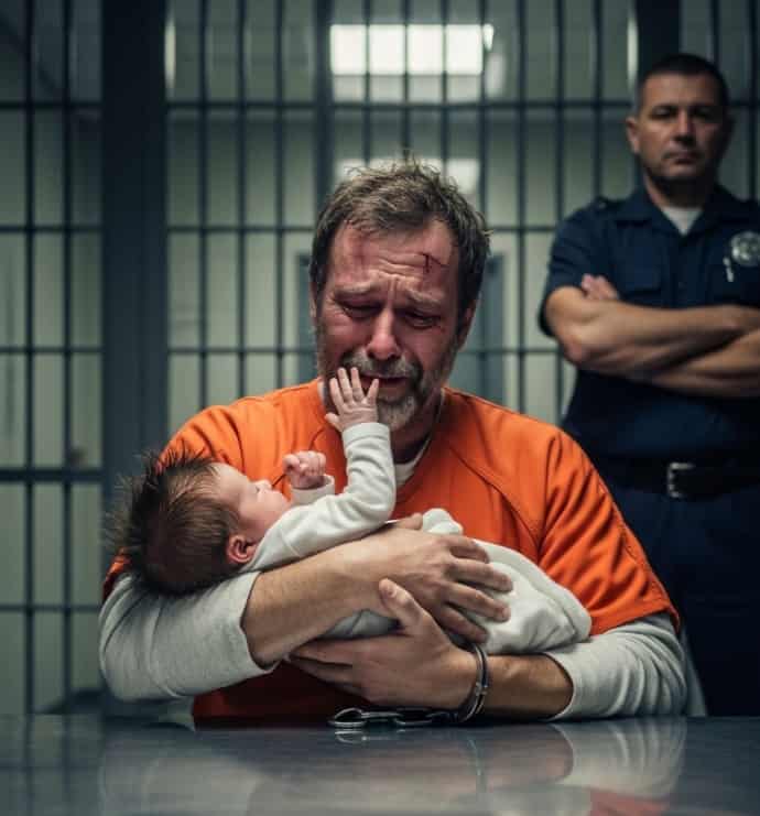 The prisoner serving a life term had only one wish - to embrace his newborn. But the second he did, something astonishing happened.