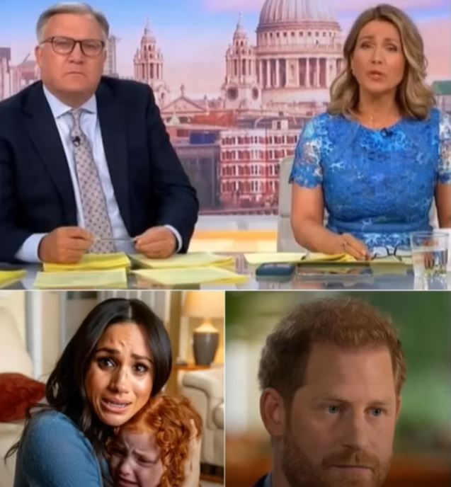 SAD NEW 1 MINUTE Ago! Good Morning Britain host stops the show to deliver DEVASTATING NEWS about Prince Harry in the U.S.! Meghan Markle seen in tears clutching her daughter, crying out, “Oh my husband…” — viewers left in absolute shock!