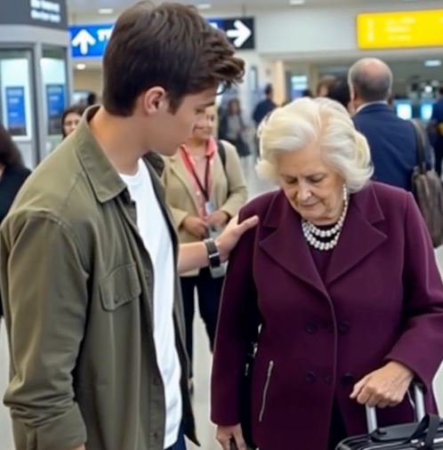 My grandma spent $30,000 to join our family’s Europe trip. But at the airport, my