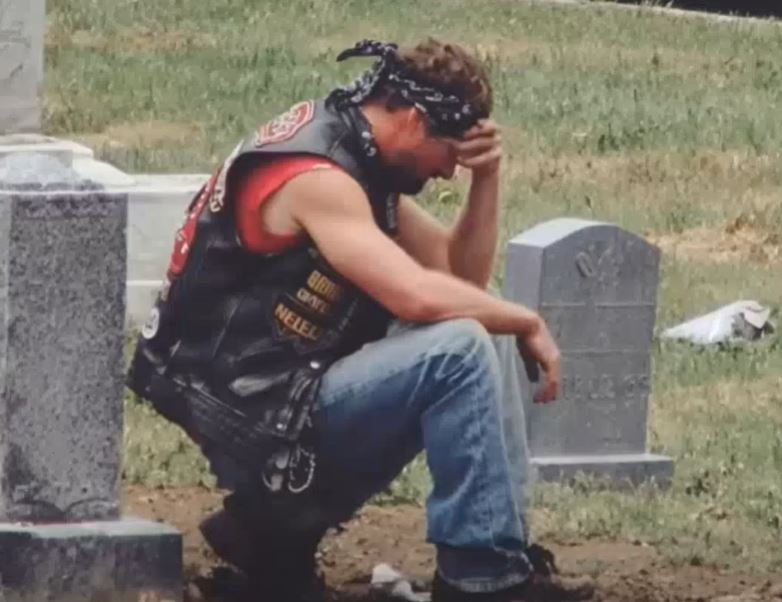 Every Saturday, a Biker Visited My Wife’s Grave — When I Finally Asked Why, His Answer Shattered Me