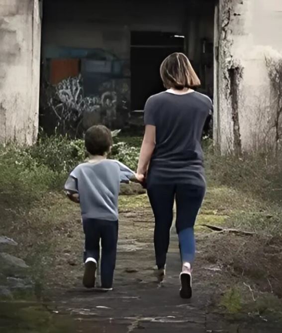 Every day my son’s babysitter would discreetly take him to a crumbling building…
