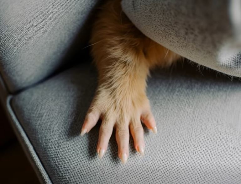 When my daughter returned home from school, her scream pierced the quiet afternoon. Rushing to her, I noticed a paw emerging from beneath the sofa cushion. What we discovered left us utterly stunned and terrified.