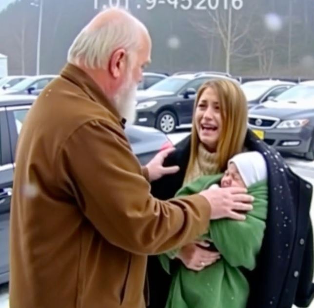 I gave my coat to a cold, hungry mother and her infant—A week later, two