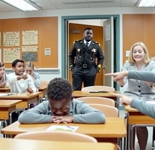 During the school lesson, everyone laughed at the boy, but no one could have imagined