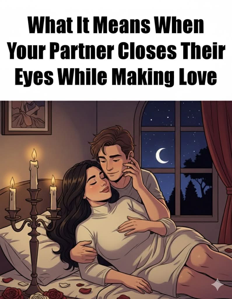 What It Means When Your Partner Closes Their Eyes During Intimacy