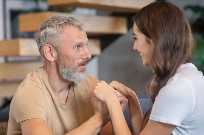 The BIBLE says the age difference between couples is a…