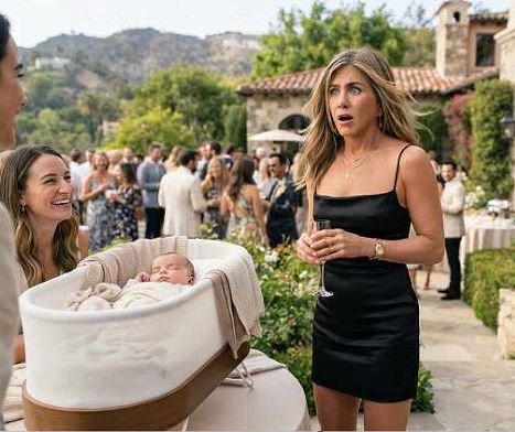 Jennifer Aniston Reacts to Ex Justin Theroux’s Baby News